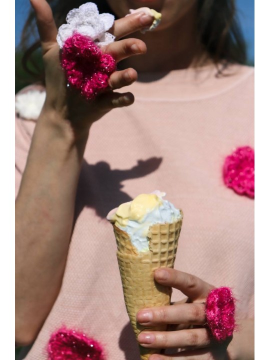 Кольцо RBH&11YOU розовый M-3