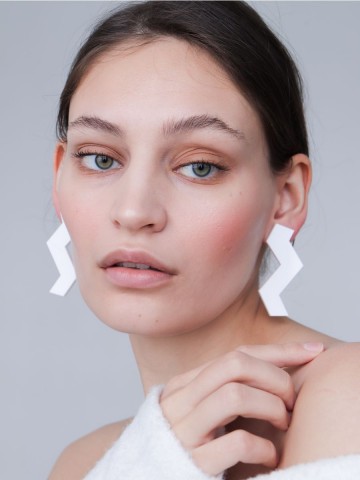 Серьги Minimalism Зигзаги