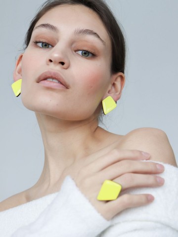 Серьги Wood Blossom