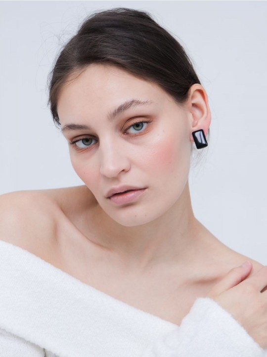 Серьги Wood Bloom mini-3