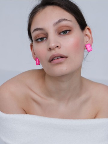 Серьги Wood Bloom mini