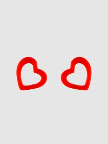 Серьги Minimalism Сердца