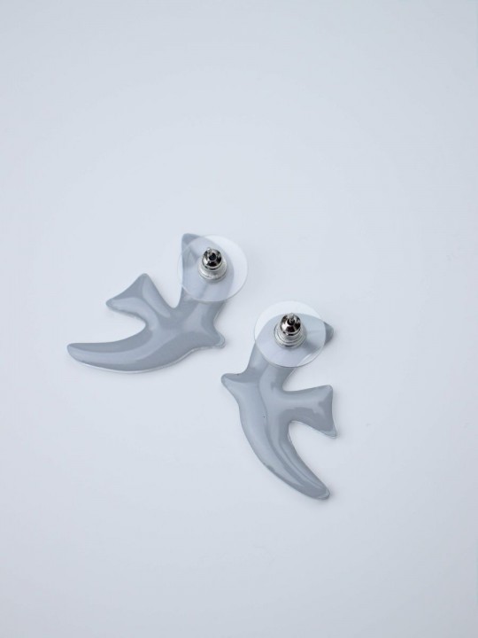 Серьги Minimalism Птички-2