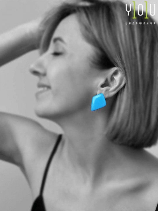 Серьги Wood Blossom-1