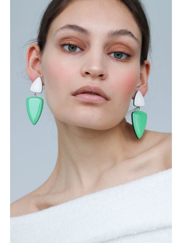 Серьги Wood fangs 22