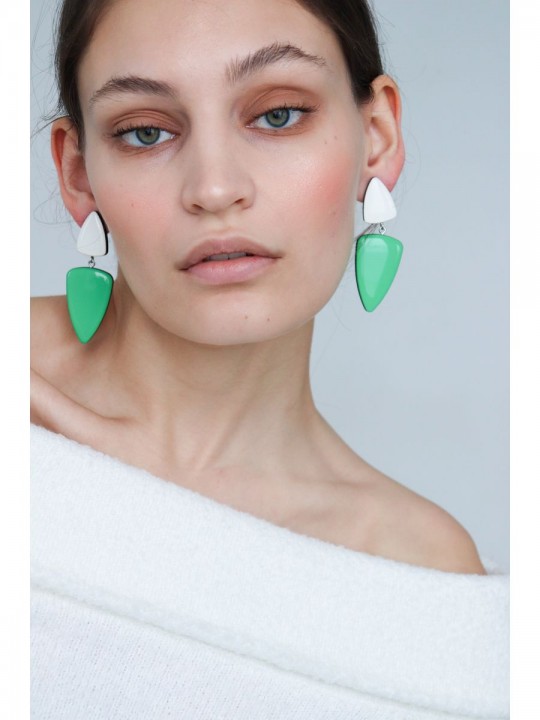 Серьги Wood fangs 22-3