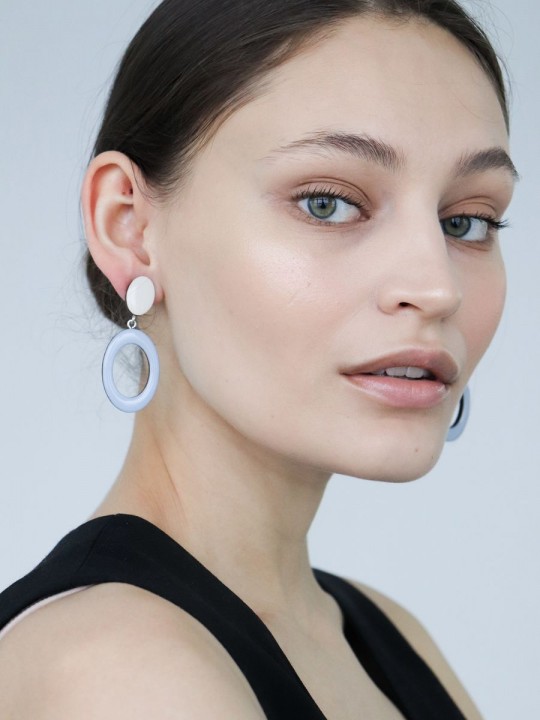 Серьги Wood Monaco