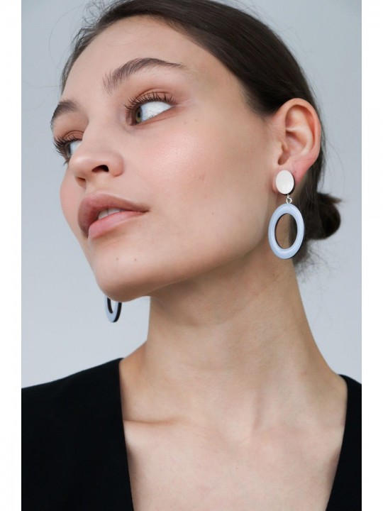 Серьги Wood Monaco-3