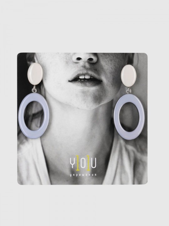 Серьги Wood Monaco-1