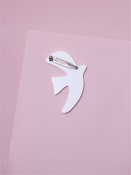 Брошь Minimalism Птичка standart-2
