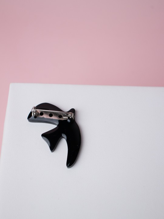 Брошь Minimalism Птичка mini-1
