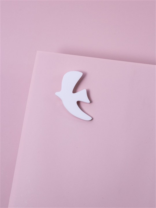 Брошь Minimalism Птичка mini-1