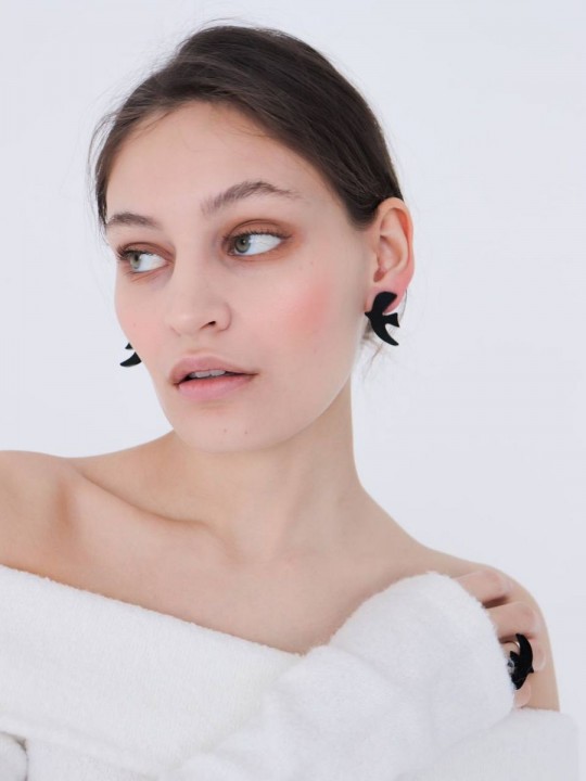 Серьги Minimalism Птички