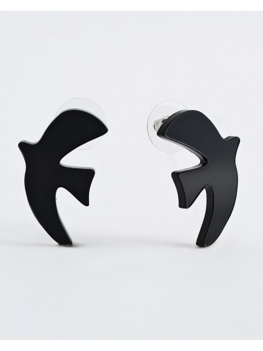 Серьги Minimalism Птички-5