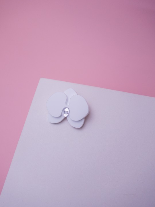Брошь Minimalism Орхидея mini