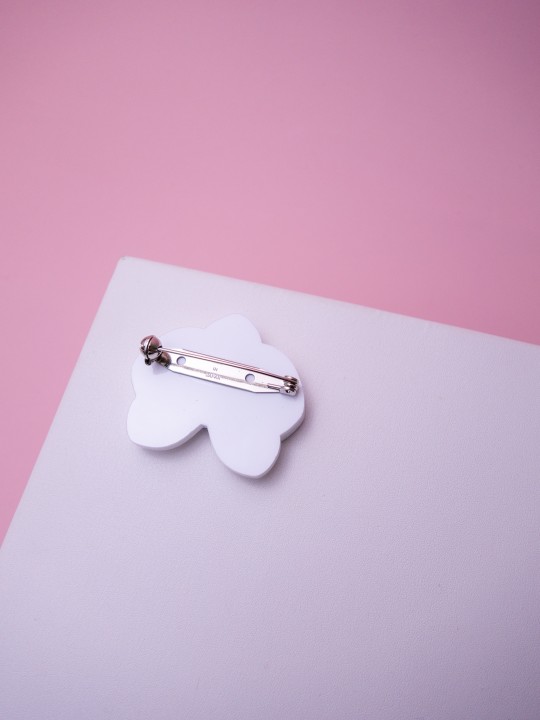 Брошь Minimalism Орхидея mini-1