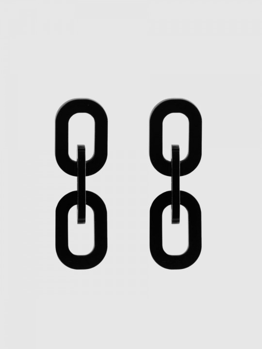 Серьги Minimalism Звенья new