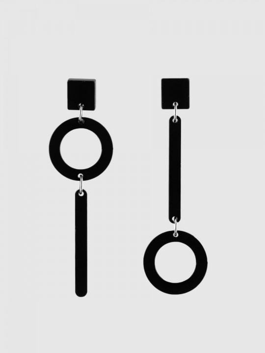 Серьги Minimalism Асимметрия-2