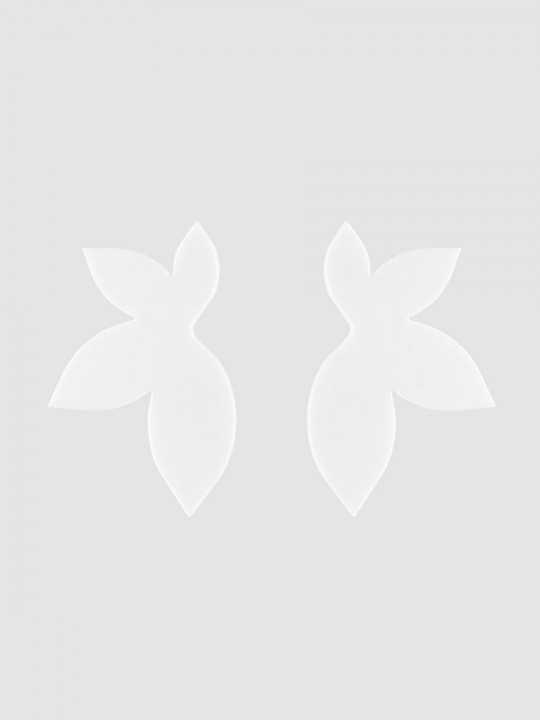 Серьги Minimalism Лотос-2