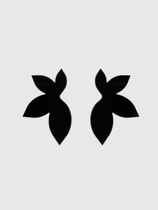 Серьги Minimalism Лотос-1