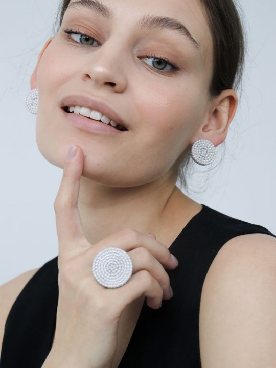 Кольцо Crystal circle 30