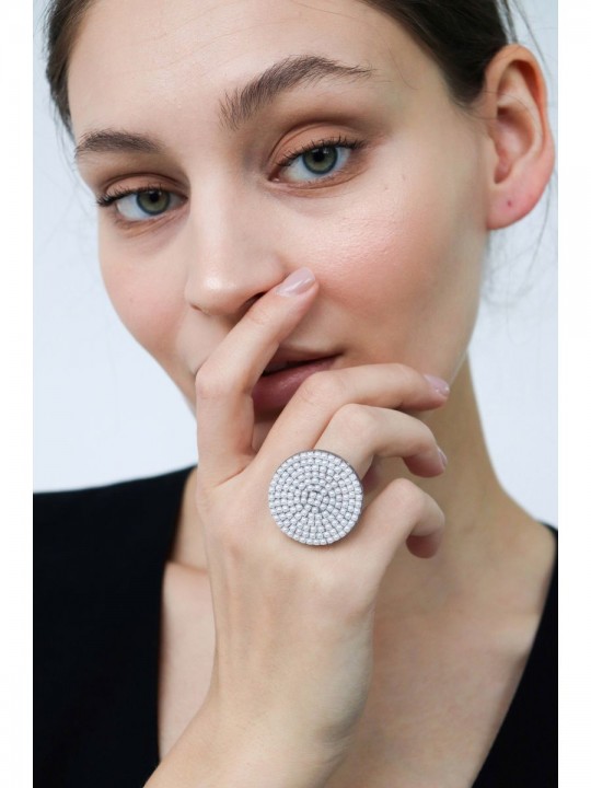 Кольцо Crystal circle 30