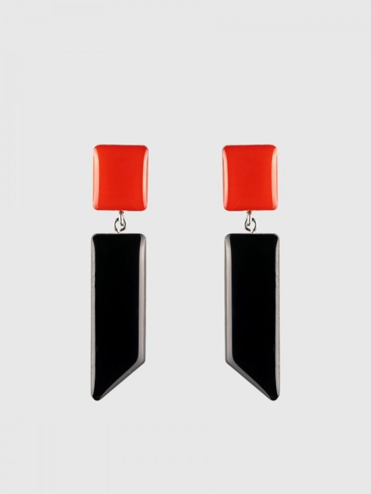 Серьги Wood Tokyo-1