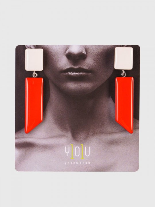 Серьги Wood Tokyo-4