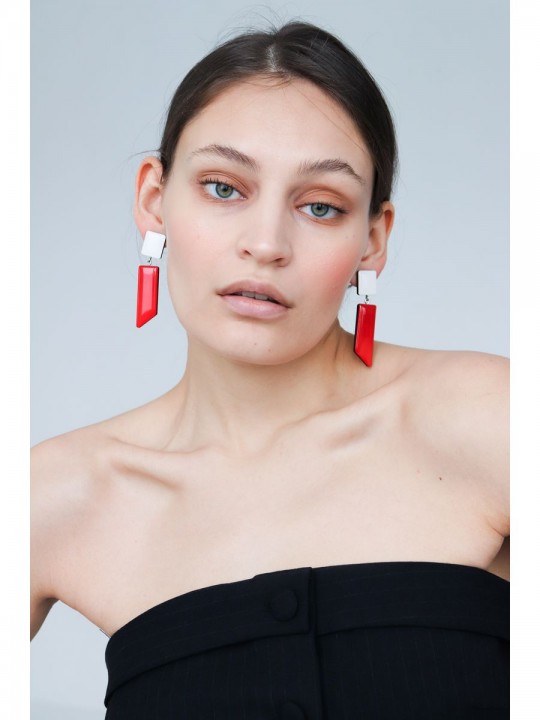 Серьги Wood Tokyo-1