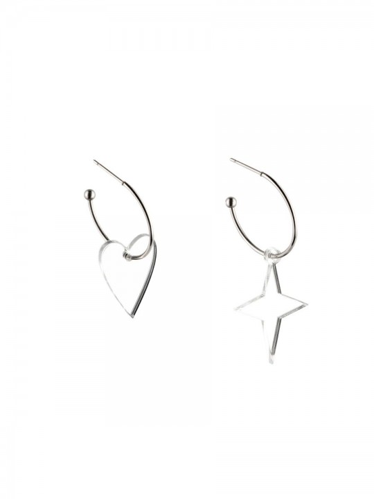 Набор сережек Minimalism с подвесками-1