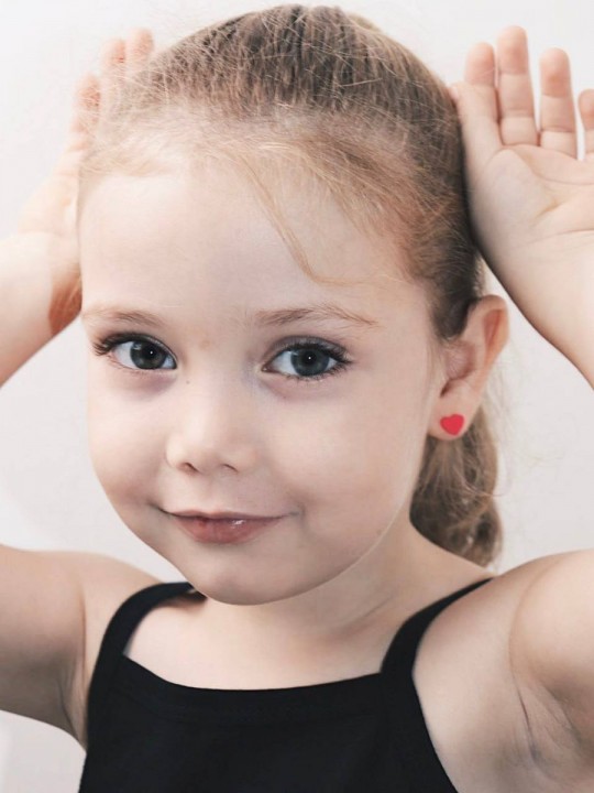 Серьги детские Набор 1-4