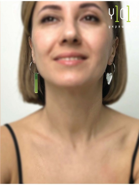 Набор сережек Minimalism с подвесками-3