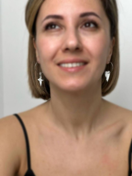 Набор сережек Minimalism с подвесками-2