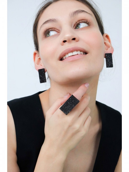 Кольцо Crystal Equator-4