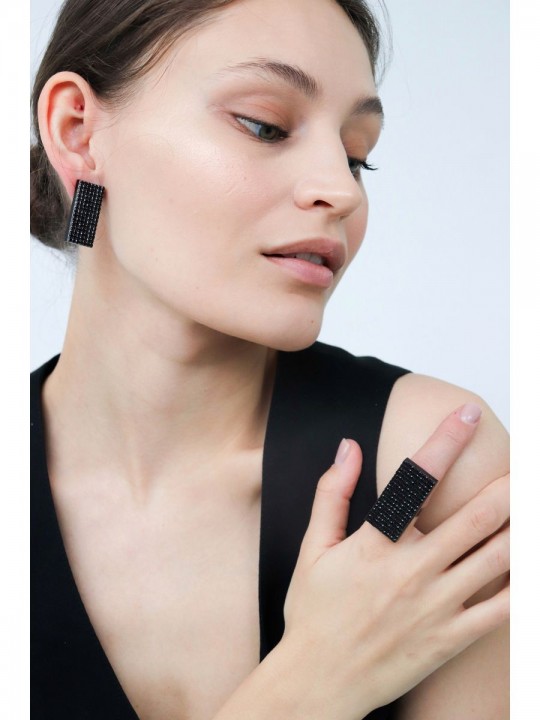 Кольцо Crystal Equator-5