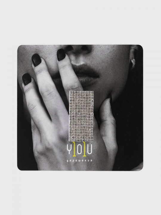 Кольцо Crystal Equator-2