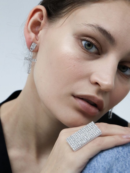 Кольцо Crystal Equator-5