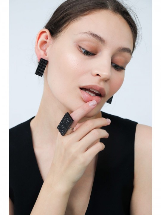 Кольцо Crystal Equator-2