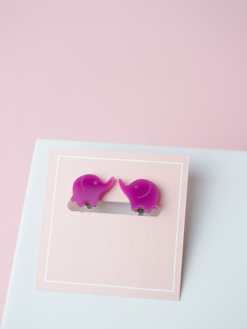 Клипсы детские Слоники