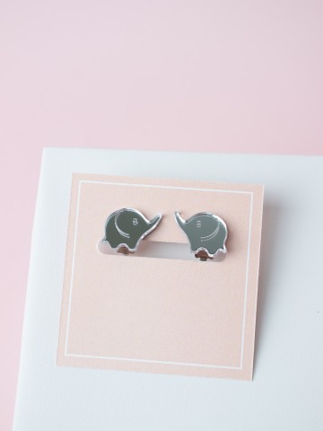 Клипсы детские Слоники