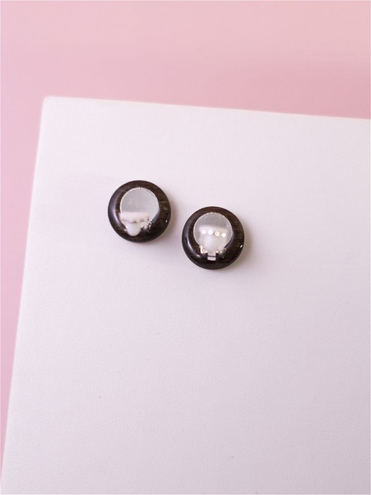 Клипсы Wood circle 15-1