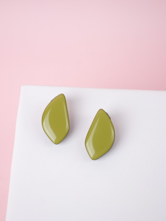 Клипсы Wood Лепестки миндаля