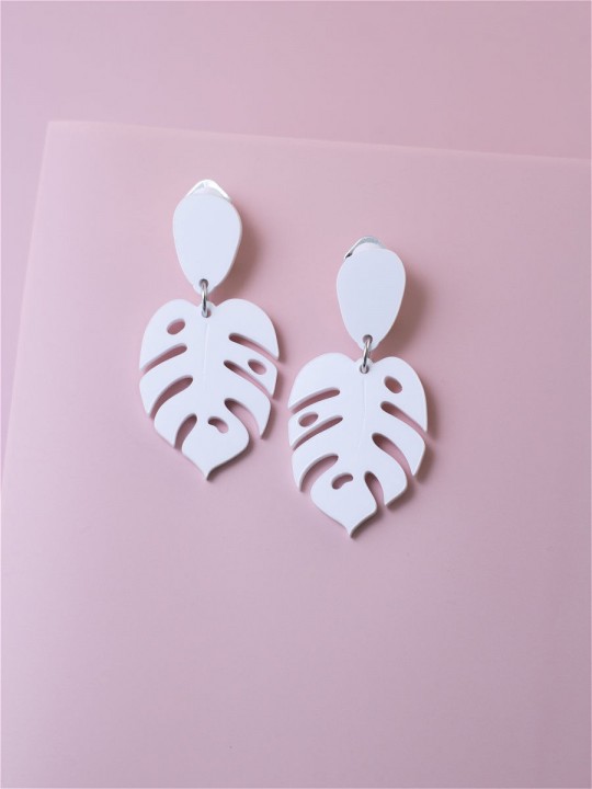 Клипсы Minimalism Монстеры уменьшенные