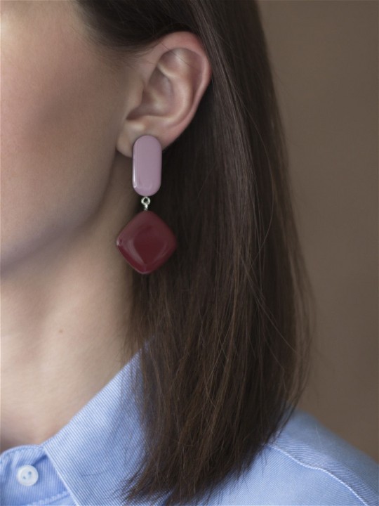 Клипсы Wood squares fly-1