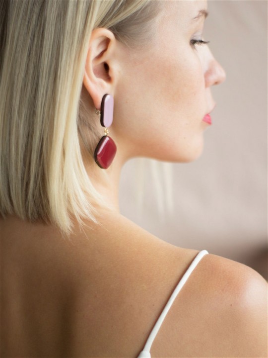 Клипсы Wood squares fly-3