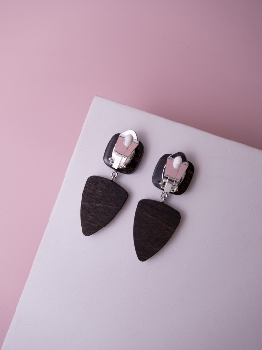 Клипсы Wood square fang-1