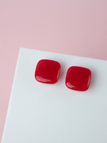 Серьги Minimalism Квадраты