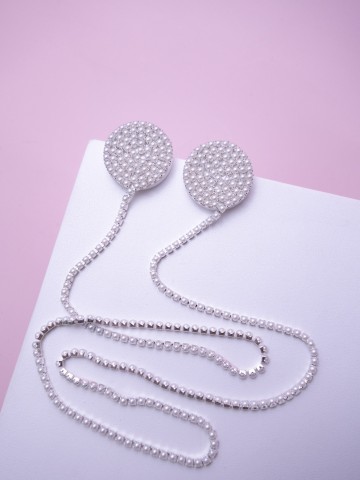 Серьги Crystal chain