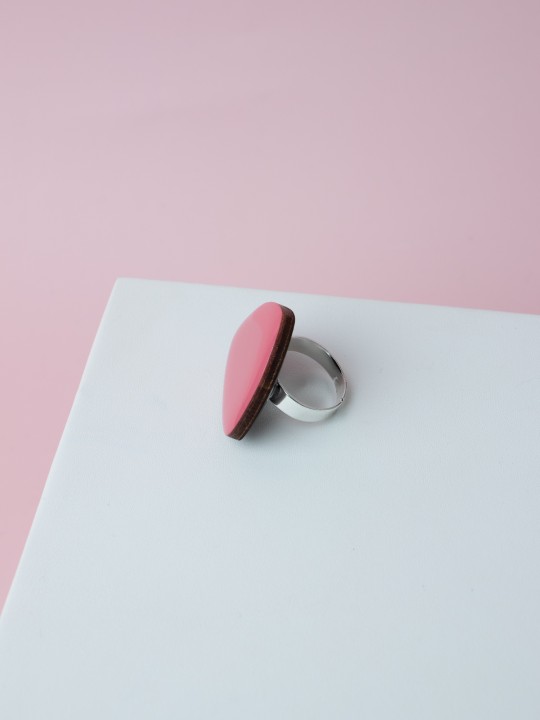 Кольцо Wood drizzle-2