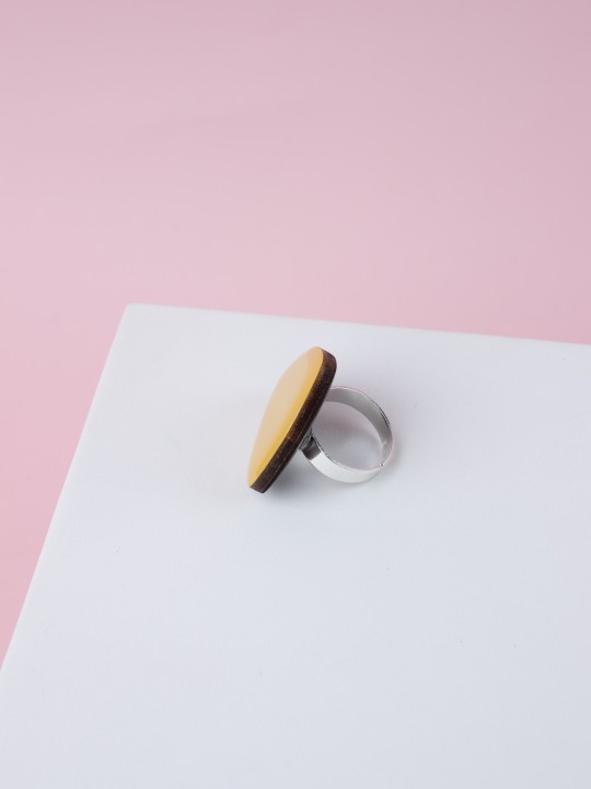 Кольцо Wood drizzle-2